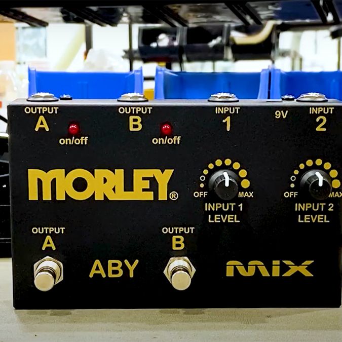 ギター Morley ABY MIX-G ABY MIX Gold Gold Series ABY MIX – Morley