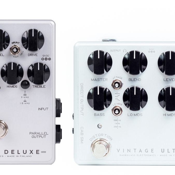 Darkglass Vintage Ultra V2 Bass Preamp Pedal with Aux In