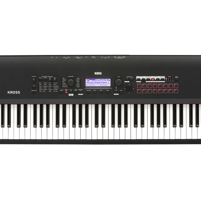 Korg's “supercharged” Kross2-88 MB is designed to be a 'do