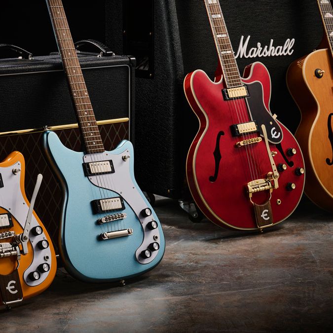 ギター Epiphone 150th Anniversary Wilshire 150th Anniversary Wilshire, Pacific Blue | Epiphone