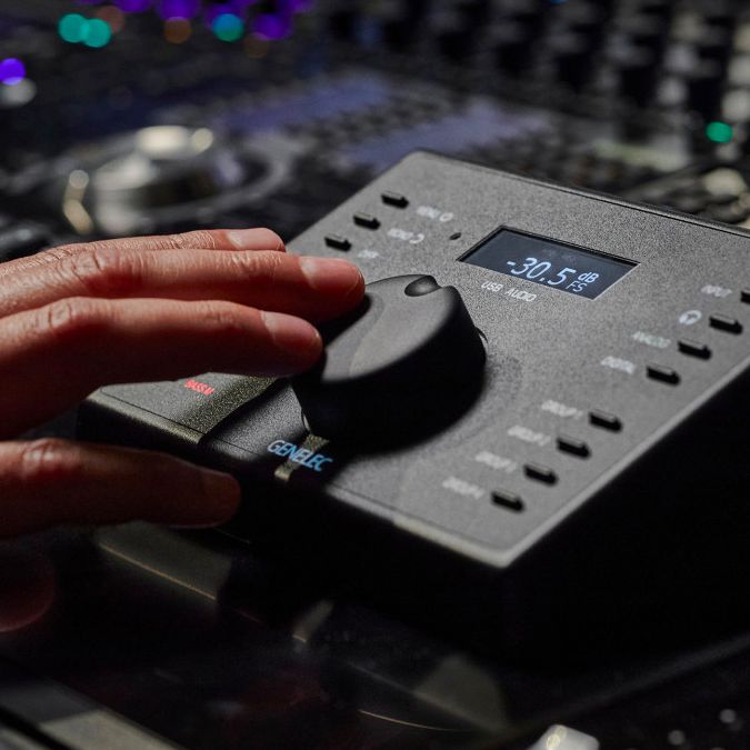 Genelec's 9320A Reference Controller enables you to switch