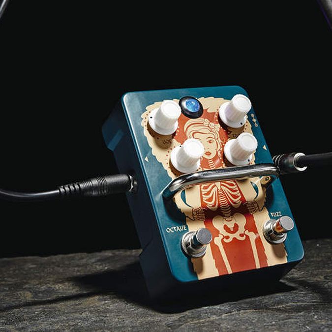 Orange Fur Coat Octave Fuzz Pedal | Sweetwater