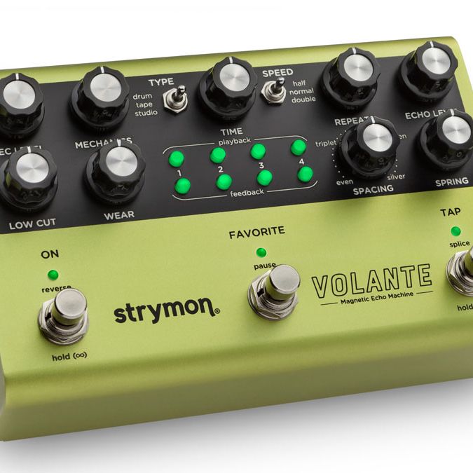 ギター Strymon Volante Volante Magnetic Tape Delay - Delay Pedal - Strymon