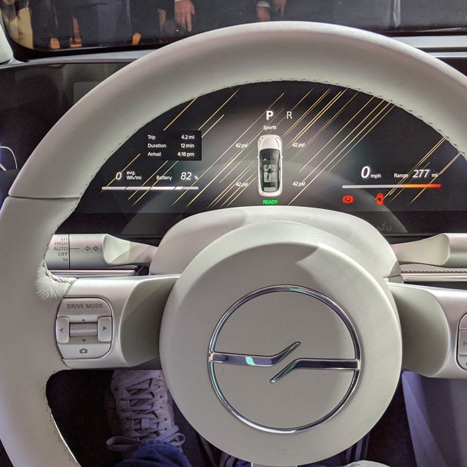 Hands on: Sony Vision-S concept car review | What Hi-Fi?