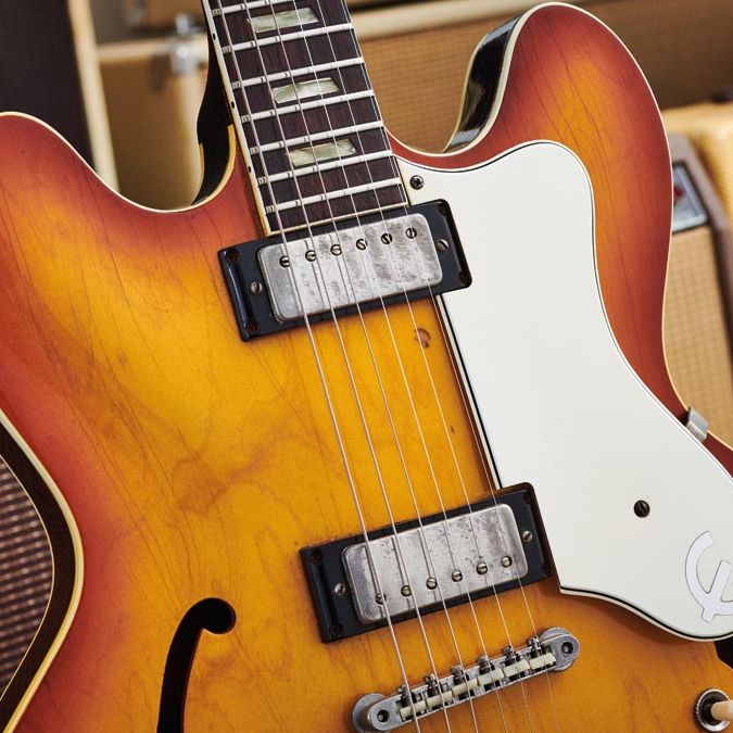 Epiphone Riviera Electric Guitar - Royal Tan – Walt Grace