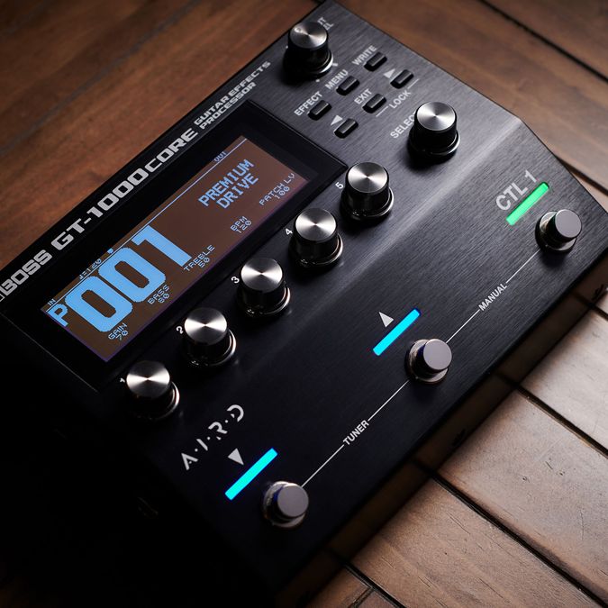 Boss takes on Line 6's HX Stomp with the pedalboard-friendly GT