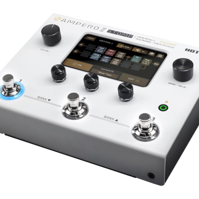 Hotone releases updated Ampero II Stomp, complete with 20