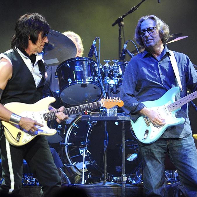 Eric Clapton, Jeff Beck - Moon River - YouTube