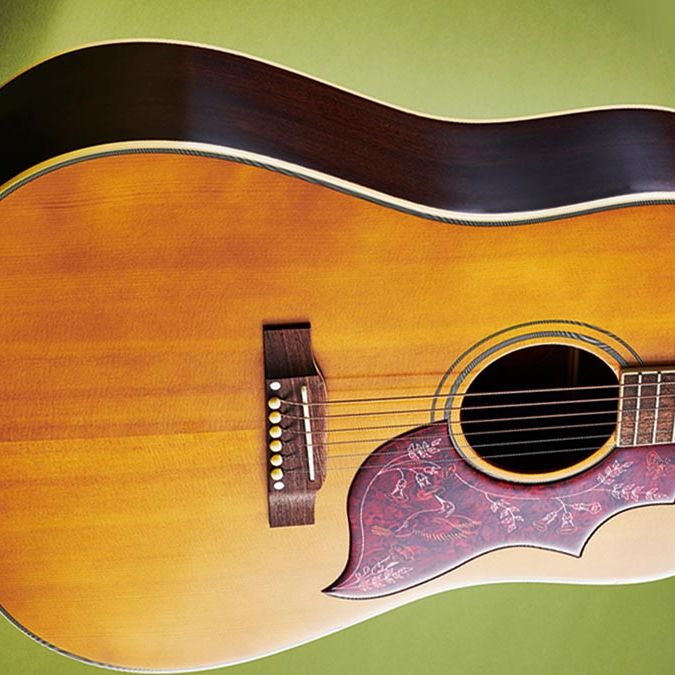 ギター Epiphone Hummingbird Inspired by Gibson Epiphone - Inspired by Gibson Masterbilt Hummingbird