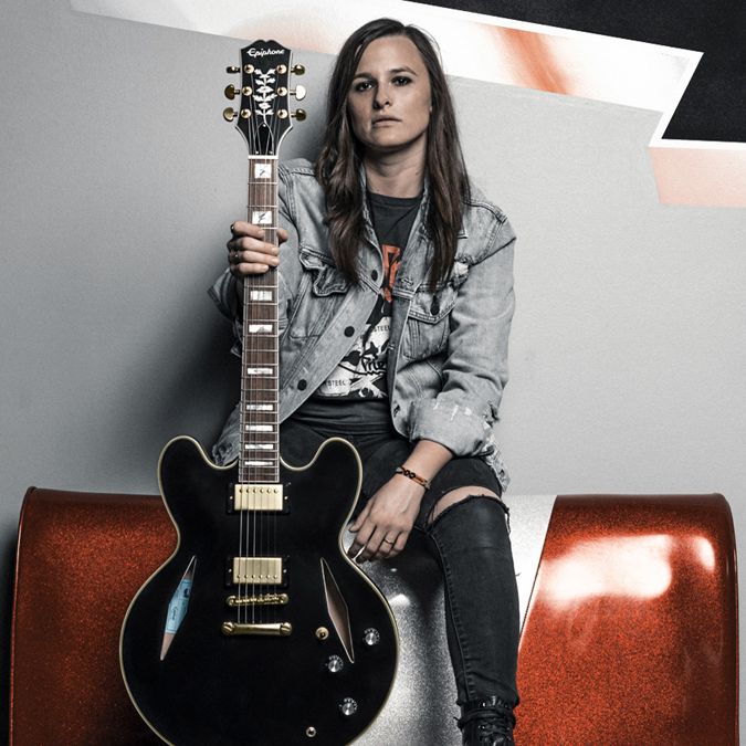 a*a様 Epiphone Emily Wolfe Sheraton Steal Amazon.com: Epiphone Emily Wolfe Sheraton Stealth Black Aged