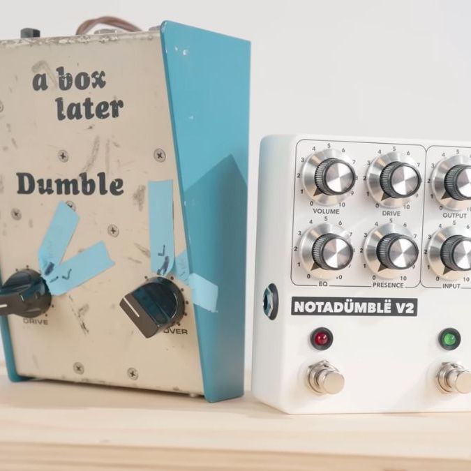 JHS Pedals Notadümble V2 – now with John Mayer's rare boost