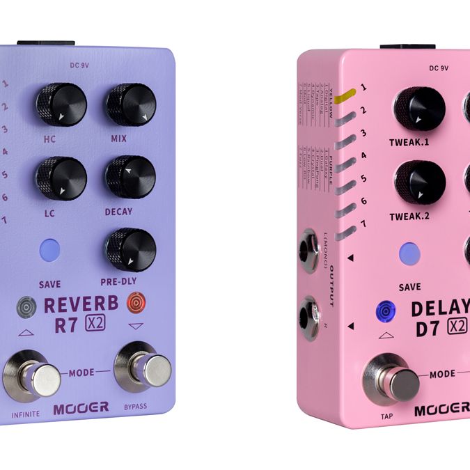 ギター Mooer D7 X2 DELAY Mooer Audio D7 X2 Delay - YouTube