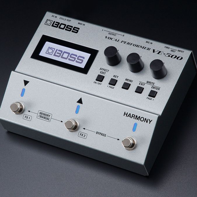 ギター BOSS VE-500 Boss unveils VE-500 Vocal Performer pedal | MusicRadar