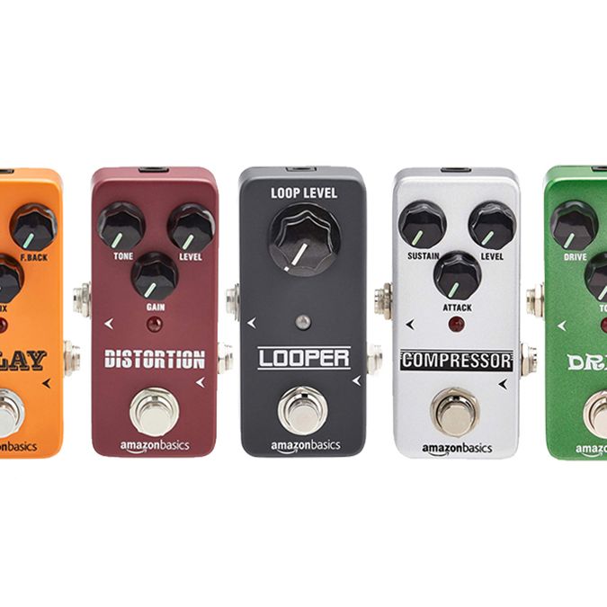 You can now buy AmazonBasics guitar pedals