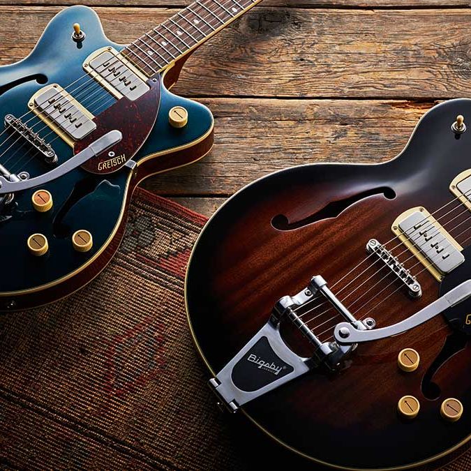 グレッチ G2655T-P90 Streamliner CB Gretsch Streamliner G2622T-P90 and G2655T-P90 review | Guitar World