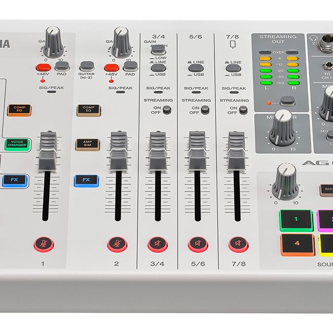 Yamaha's AG08 continues the flow of new live streaming and