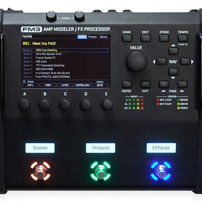 FM3 MKII Turbo Amp Modeler Multi-FX Floor Unit