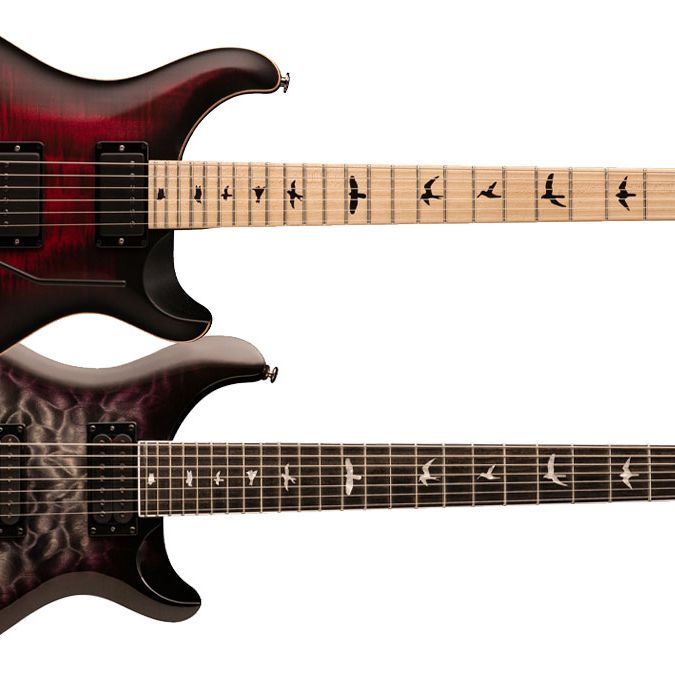 PRS debuts new SE Mark Holcomb SVN and Dustie Waring CE 24
