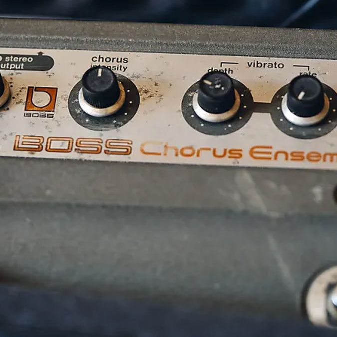 The first Boss CE-1 Chorus Ensemble ever made has been The first Boss CE-1 Chorus Ensemble ever made has been