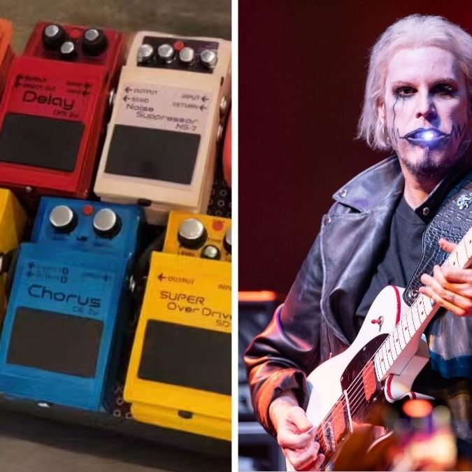 【廃盤•絶版】John 5 CD ギタースコア セット【 Lee参加 John 5's entire pedalboard has been recreated in cake form