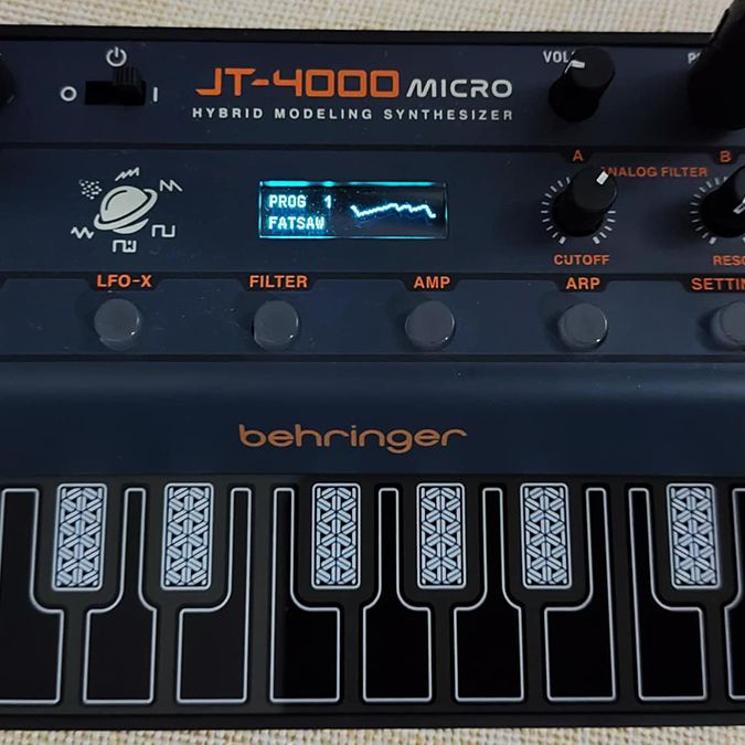 Behringer says that its tiny, Roland JP-8000-inspired synth is