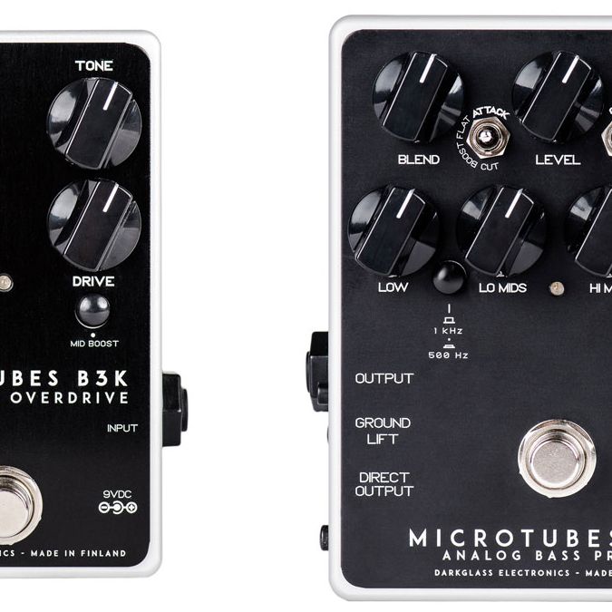 Darkglass Microtubes B3K V2 Overdrive Bass Effects Pedal