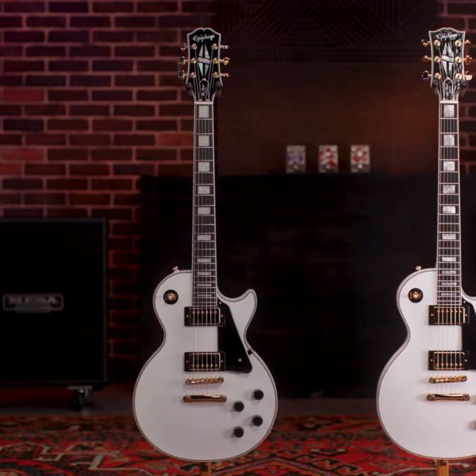 ギター Epiphone Les Paul MODEL by GIBSON How does Epiphone's Inspired By Gibson Custom Les Paul compare to