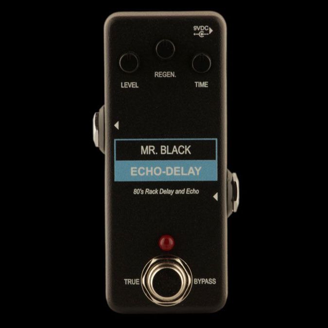 Mr Black condenses '80s rack delays into the Mini Echo-Delay pedal