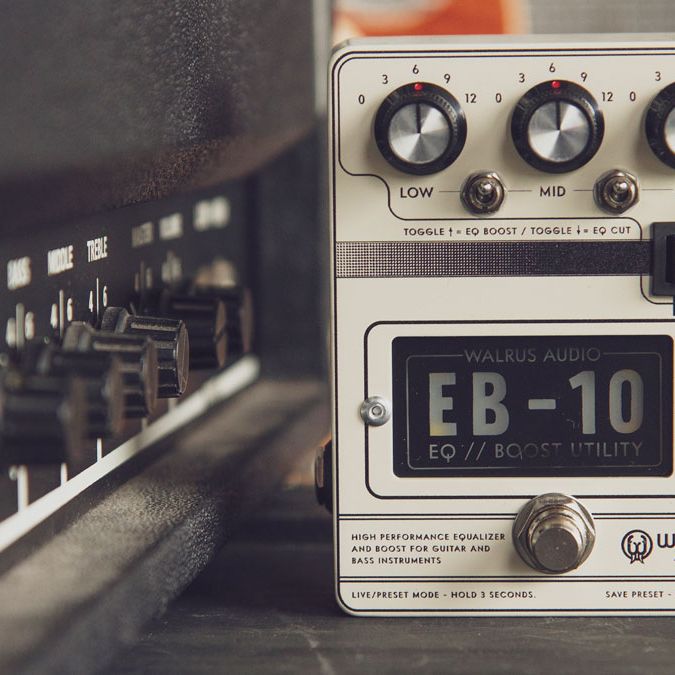 Walrus Audio's Defcon4 returns as the EB-10 preamp/EQ/boost