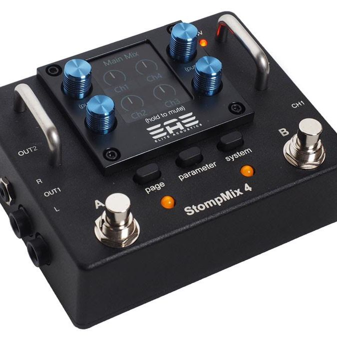 Mix with your feet with Elite Acoustics' StompMix 4 | Guitar World