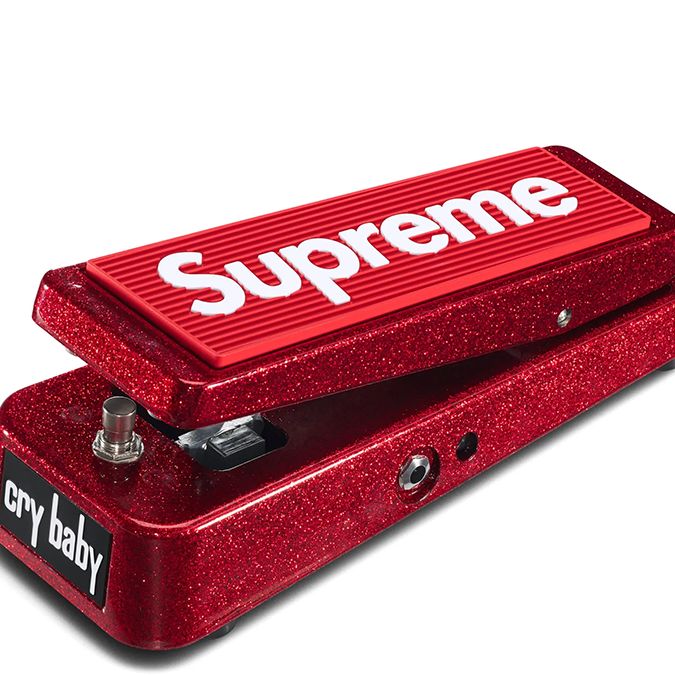 Supreme Cry Baby Pedal シュプリーム  ワウペダル ギター Dave Navarro unveils Supreme Cry Baby after Jane's Addiction