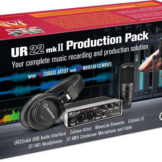 Steinberg's UR22mkII Production Pack gives you everything you need