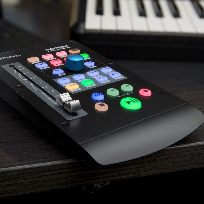 PreSonus's new FaderPort packs a lot of functionality into a