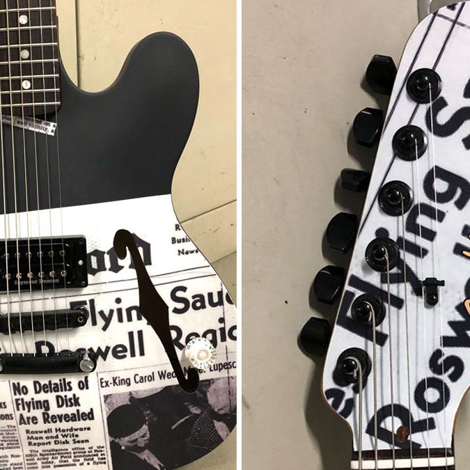 ギター Fender Tom Delonge Starcaster Blink 182 Tom DeLonge's new Fender Starcaster just got a whole lot more Tom