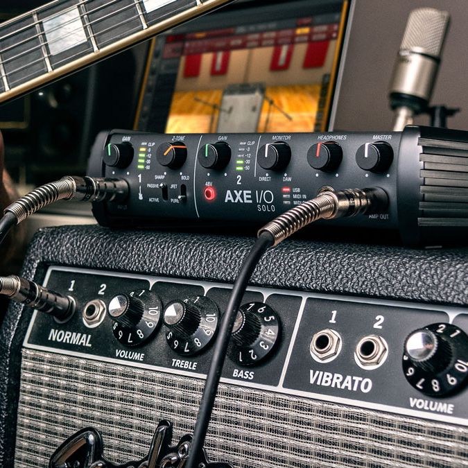 IK Multimedia Unveils New Axe I/O Solo Guitar Interface | GuitarPlayer