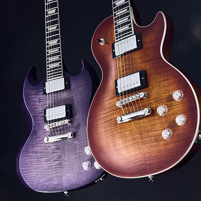 The figured tops of the future”: Epiphone has expanded its