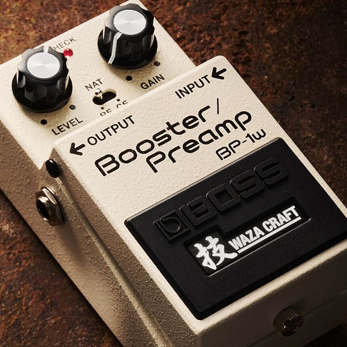 ギター BOSS Booster Preamp BP-1W BOSS BP-1W Waza Craft Booster/Preamp Effects Pedal | Music