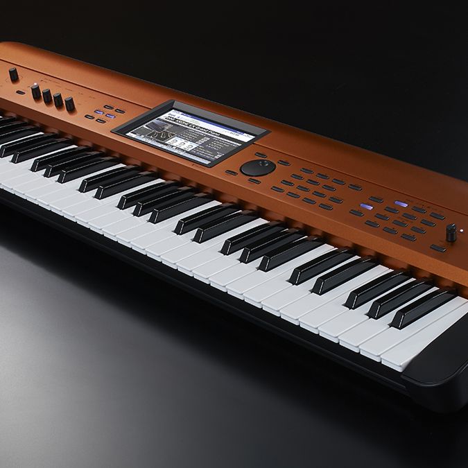 The Korg Krome EX now comes in a copper finish, but hurry it's in