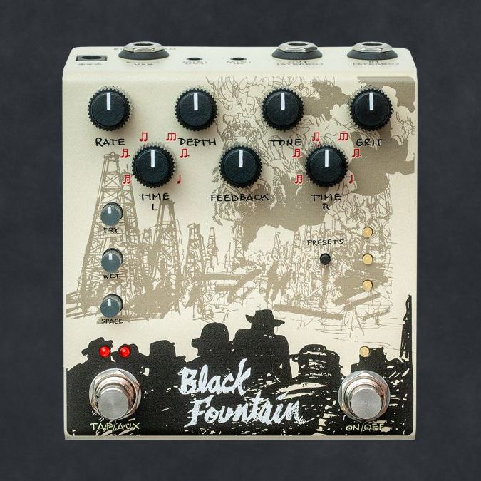Old Blood Noise Endeavors — Black Fountain V3 + Tap Tempo