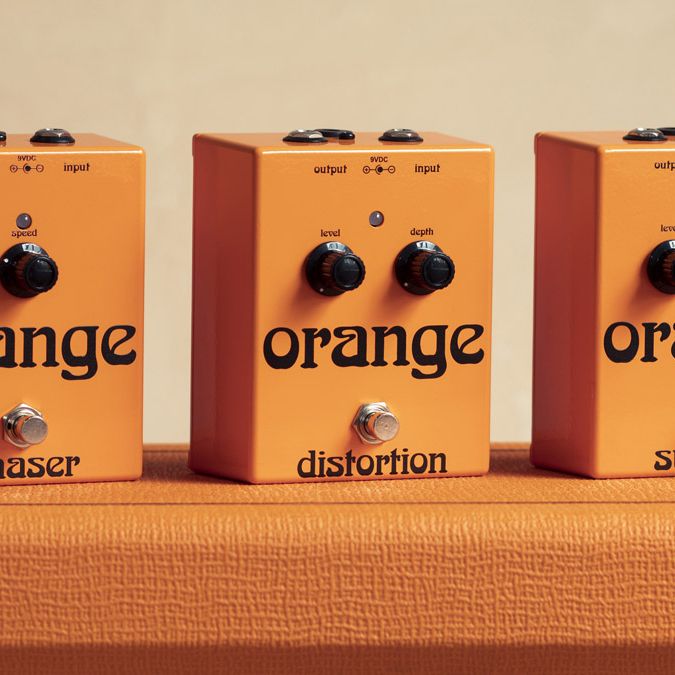 Orange Amps launches '70s-inspired Vintage Pedals series for
