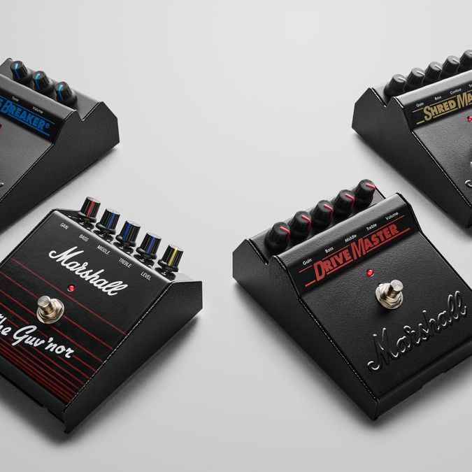Marshall Bluesbreaker, Shredmaster, Drivemaster and Guv'nor