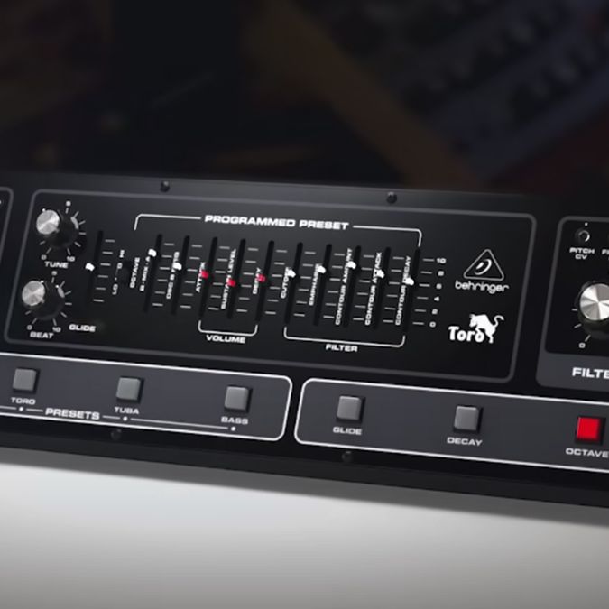 Behringer's Moog Taurus synth emulation lives, but the price