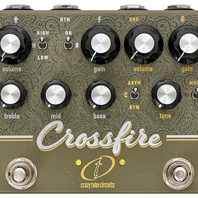 週末限定ンセール Nail Stevie Ray Vaughan's blues tone with Crazy Tube ギター