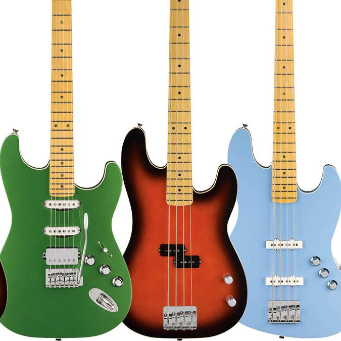 Fender debuts all-new colour finishes on the modernistic MIJ Fender debuts all-new colour finishes on the modernistic MIJ