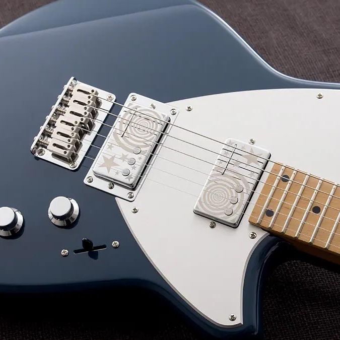 Reverend Billy Corgan Signature Drop Z Electric Guitar Pearl