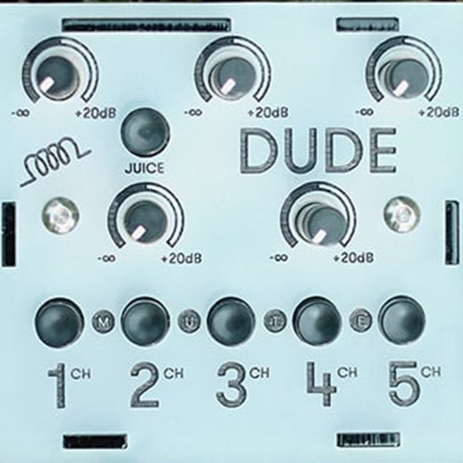 Bastl Instruments Dudeオーディオミキサー Bastl Dude – This dude is ready to mingle – with all your gear