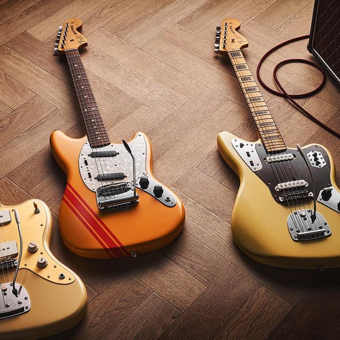 Fender Vintera II '50s Jazzmaster, '70s Jaguar and '70s