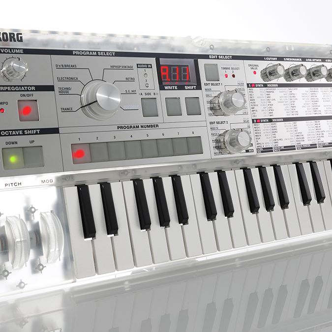 Superbooth 23: The Korg microKorg Crystal makes it clear Superbooth 23: The Korg microKorg Crystal makes it clear