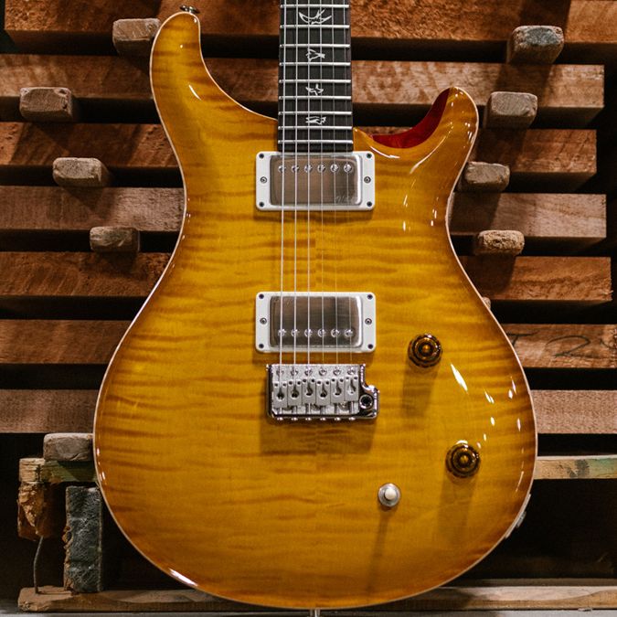 Classic PRS aesthetics and a voice that blends warmth with bolt-on