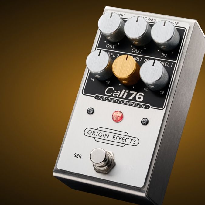 ギター Origin effects cali76 stacked edition Origin Effects Cali76 Stacked Edition Compressor Pedal
